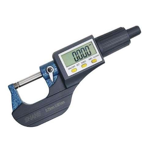 Цифровий мікрометр 0-25 мм/0,001мм PROTESTER 5202-25, фото 1