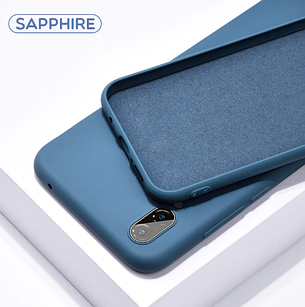 Чохол Silicone Case Full для Samsung Galaxy A10s A107 синій (самунг а10с)