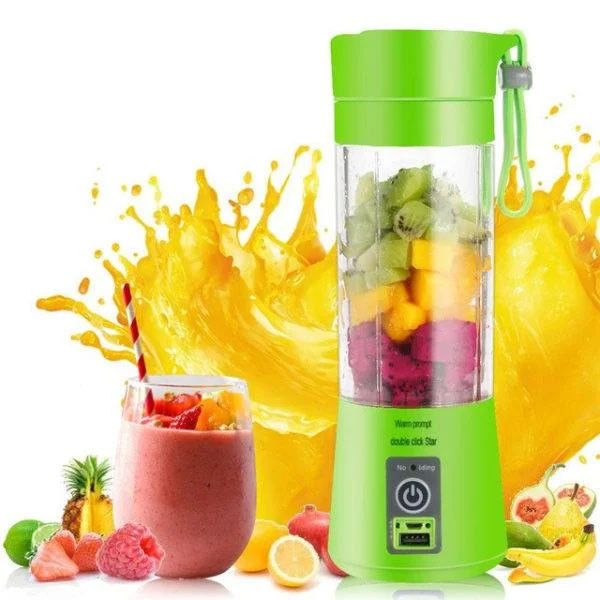 ОПТ Блендер Зелений Juice Cup Fruits USB