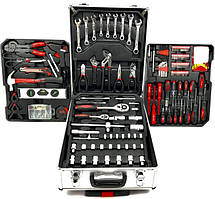 Набір ключів, інструментів Al-Fa ALSS186: 186шт: у валізі-на колесах