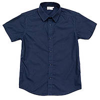 Рубашка для мальчиков Deloras 122 синяя 981056