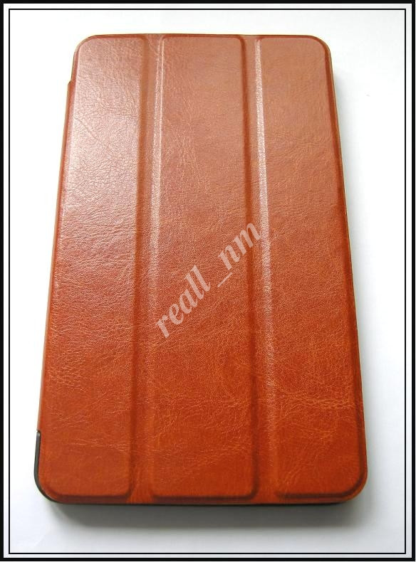 коричневый кожаный чехол Asus Fonepad 7 Fe171CG