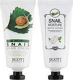 Подарунковий набір кремів з муцином равлика Jigott Real Moisture Hand and Foot Cream Set, фото 3