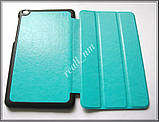 Бірюзовий Tri-fold case чохол-книжка для планшета Asus Fonepad 7 Fe171CG, фото 5