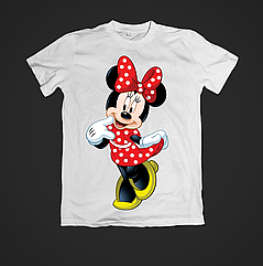 Футболка дитяча з принтом Minnie