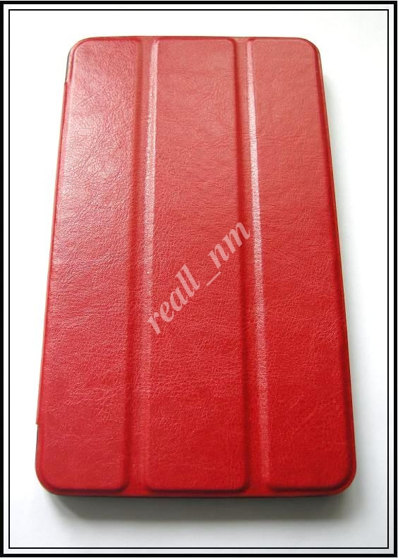 Червоний Tri-fold case чохол-книжка для планшета Asus Fonepad 7 Fe171CG