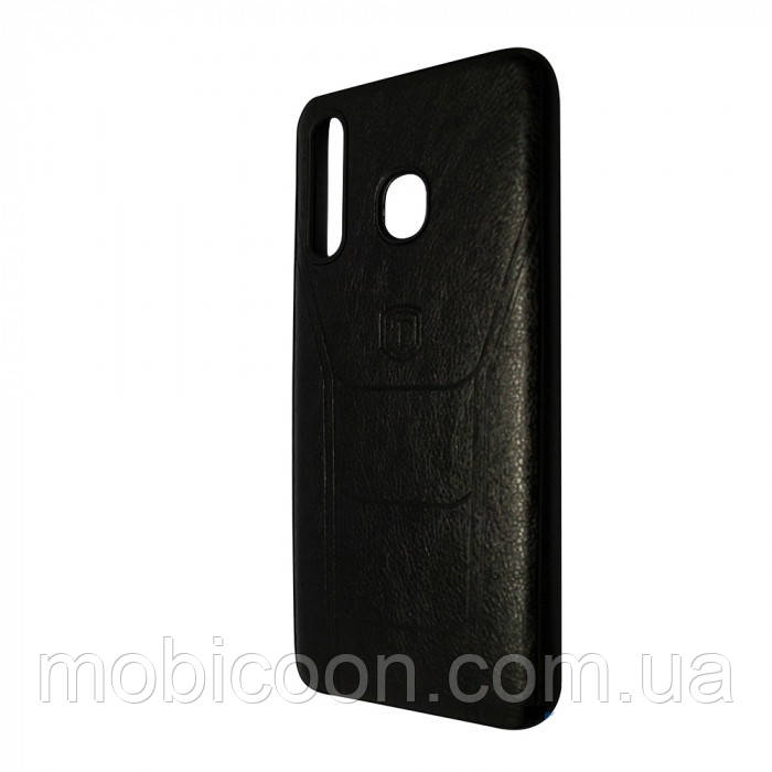 Чохол Leather Prime Case для Samsung Galaxy A10s A107 чорний (самсунг а10с)