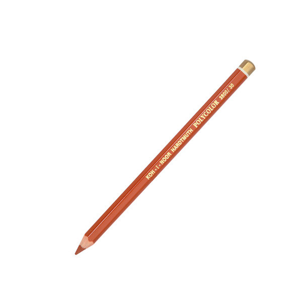 Олівець кольоровий KOH-I-NOOR (червоно-коричневий) Polcolor 3800-30
