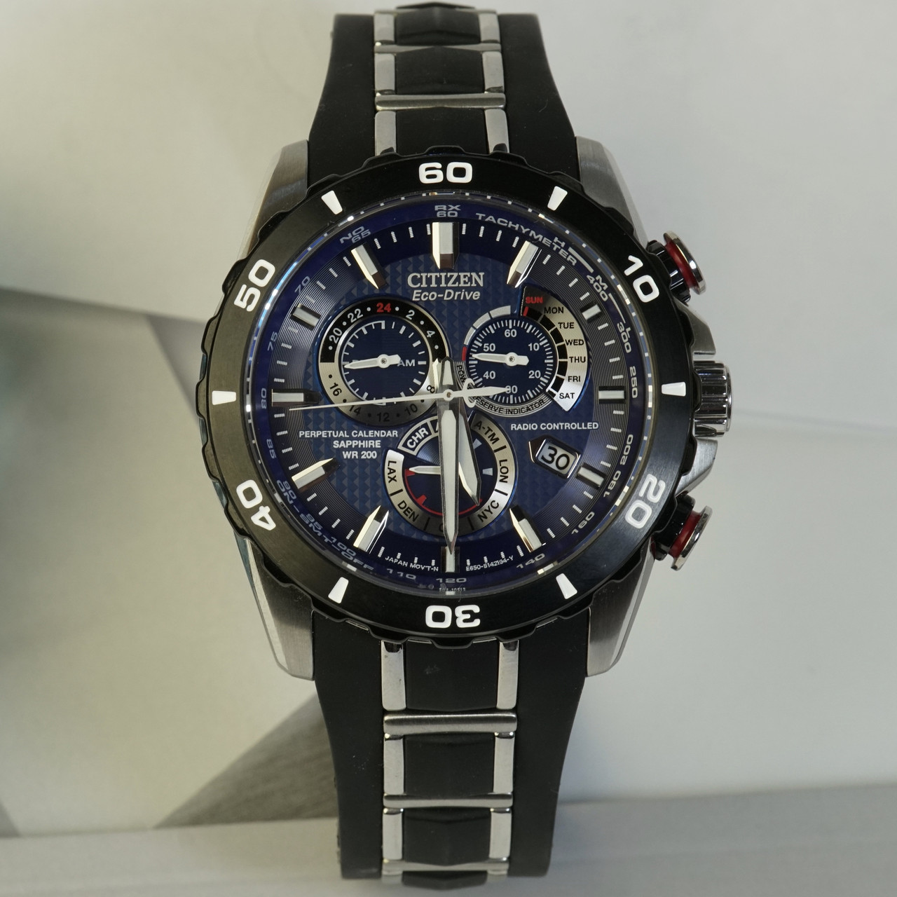 Citizen AT4021-02L Limited Edition Perpetual Sapphire