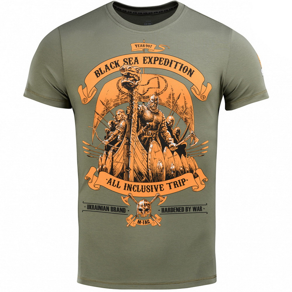 M-Tac футболка Black Sea Expedition олива, фото 1