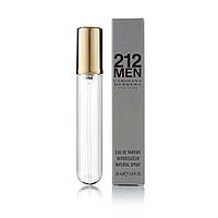 Чоловічий міні парфум спрей Carolina Herrera 212 Men - 20 мл