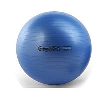 М'яч для фітнесу 53 см Gymnastik Ball Maxafe синій L 102