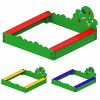 Пісочниця дитяча — Луг. Будь-який колір. Розміри: 1500х1500х820