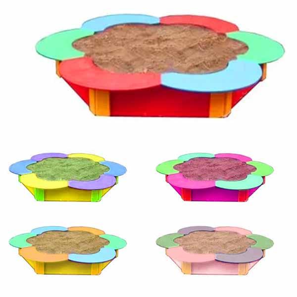 Пісочниця дитяча — Дюймівочка. Будь-який колір. Розміри: 1700х1700х300, фото 1