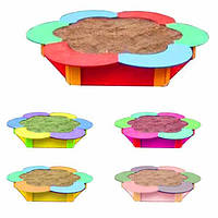 Пісочниця дитяча — Дюймівочка. Будь-який колір. Розміри: 1700х1700х300