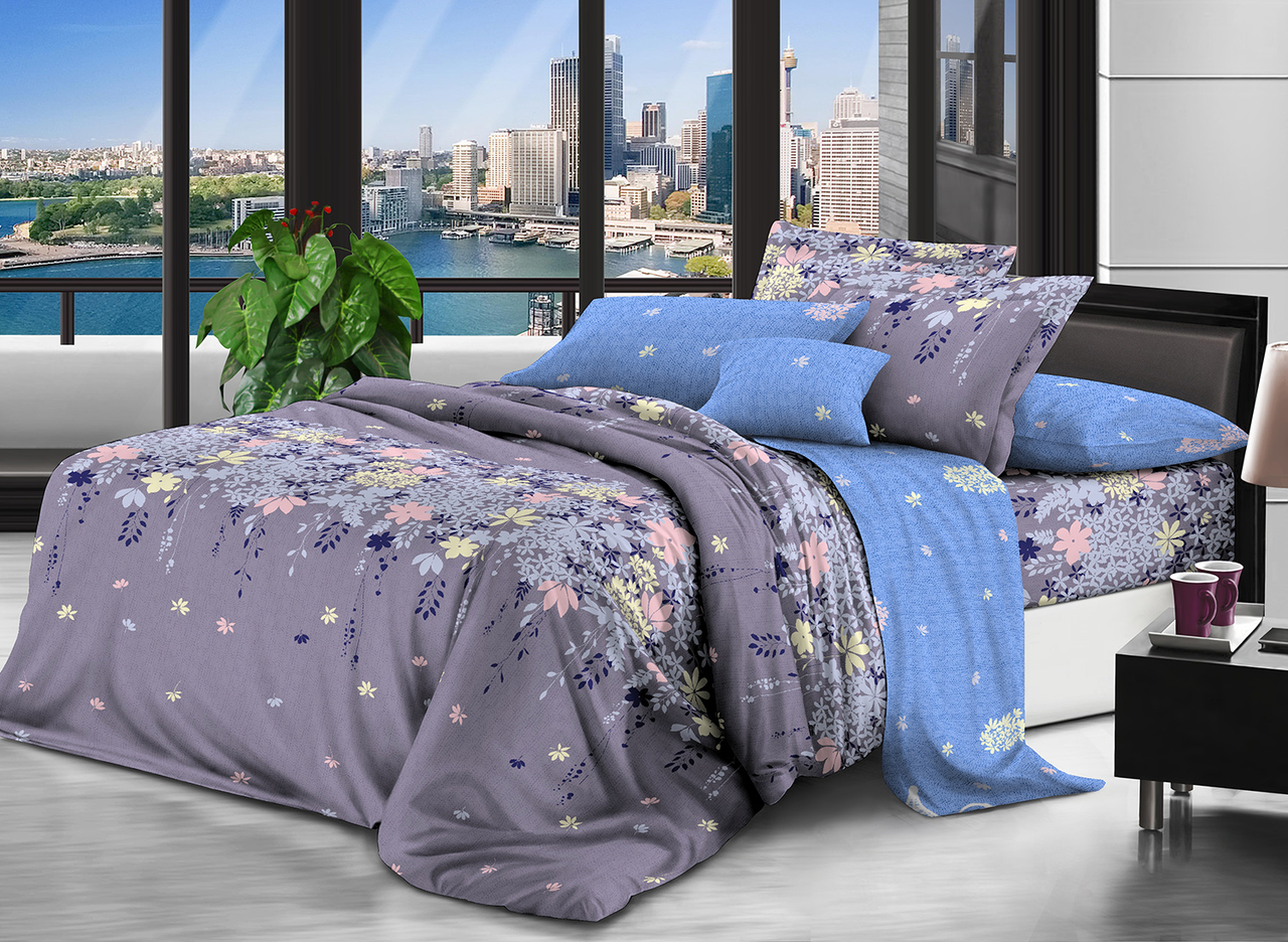 Постільна білизна Королева Ночі (Ранфорс) | Двоспальний комплект | 50х70 |, фото 1