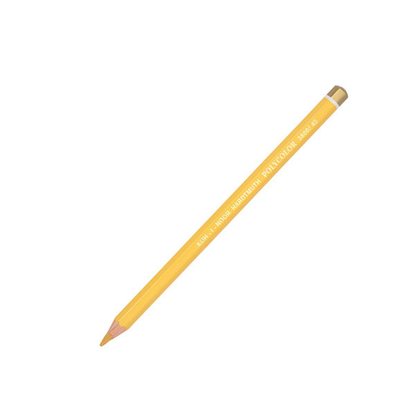 Олівець кольоровий KOH-I-NOOR (неаполітанський світло-жовтий) Polcolor 3800-43