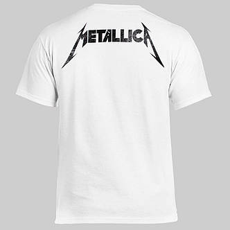 Футболка METALLICA Papa Het guitar біла, фото 4