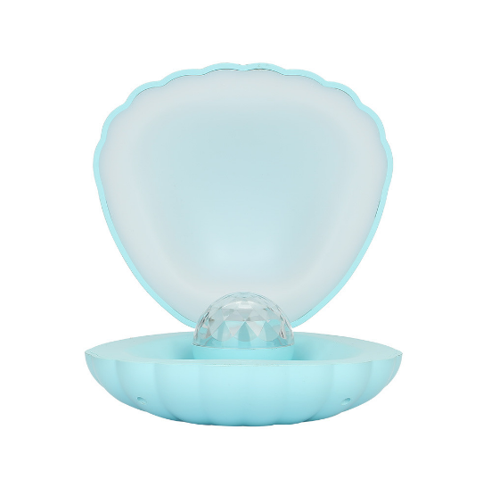 Нічник-проектор Seashell Night Light Блакитний оригінальний подарунок прикольний