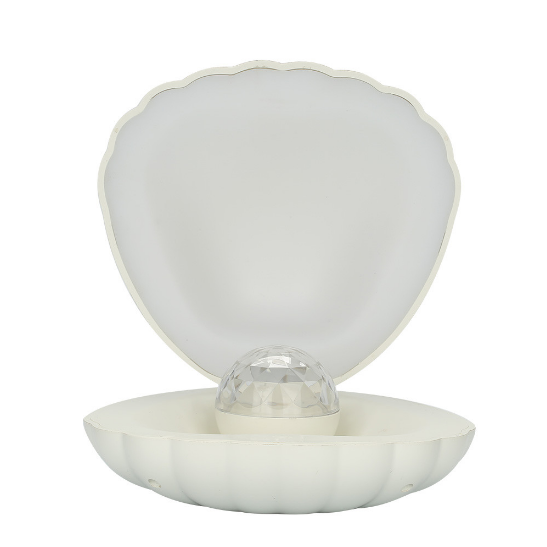 Нічник-проектор Seashell Night Light Білий оригінальний подарунок прикольний
