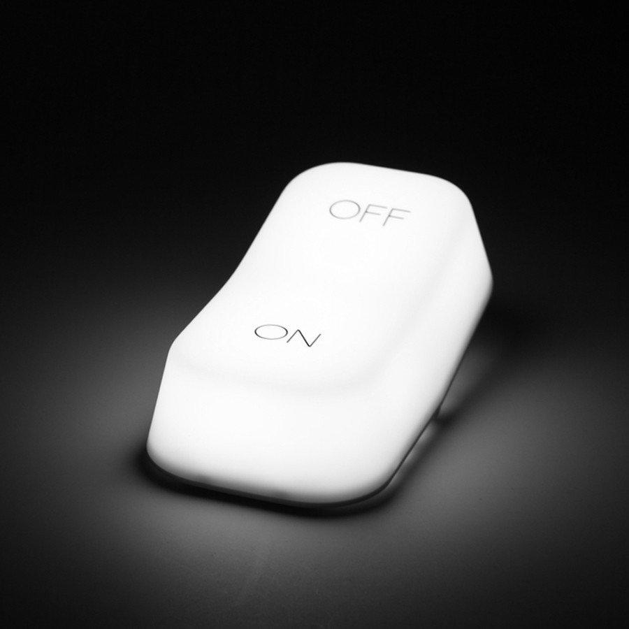 LED нічник у вигляді кнопки "ON/OFF" подарунок