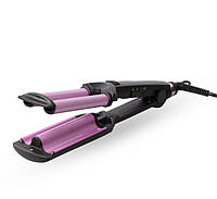 Плойка потрійна Kemei Km-2022, фото 2