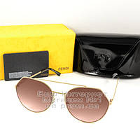 Женские солнцезащитные очки Fendi Eyeline Модные 2023 мода Фенди Стильные Брендовые