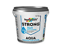 Лак для камня и каминов KOMPOZIT STRONG AQUA акриловый 0,75л