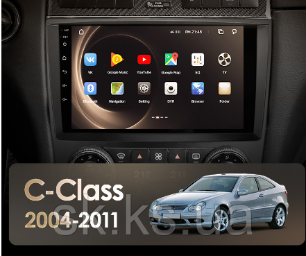 Junsun 4G Android магнітола для Mercedes Benz C-Class C Class W203 W209 C180 C200 CL203 C209 A209 2004 - 2011
