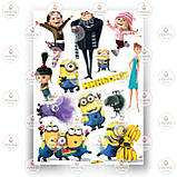 Друк їстівного фото — Вафельний папір — Міньйони No1, фото 5