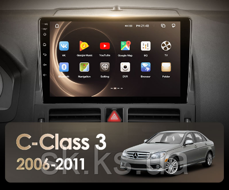 Junsun 4G Android магнітола для Mercedes Benz C-Class 3 W204 S204 2006 - 2011
