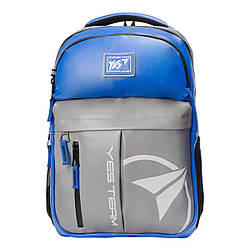 Рюкзак світловідбивний YES T-32 "Citypack ULTRA" синій/сірий