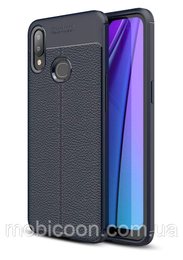 Чохол силіконовий Auto Focus для Samsung Galaxy A10s A107 синій (самунг а10с)