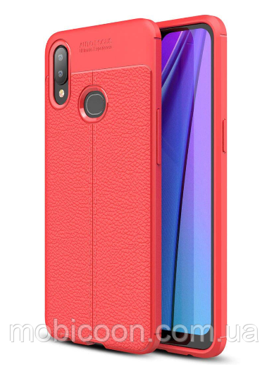 Чохол силіконовий Auto Focus для Samsung Galaxy A10s A107 червоний (самунг а10с)