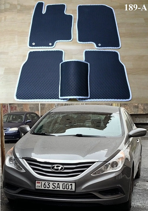 Килимки ЕВА в салон Hyundai Sonata YF USA '09-14