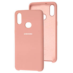 Чохол Silicone Case для Samsung Galaxy A10s A107 Pink Sand