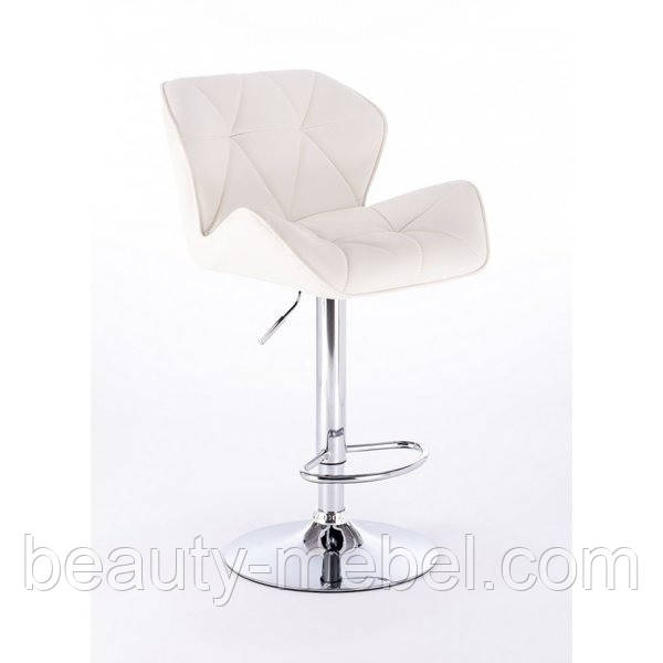 Стілець барний хокер HC-111W білий, фото 1