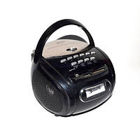 Бумбокс колонка караоке часы MP3 Golon RX 686Q Black