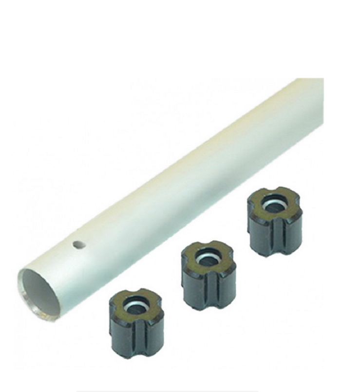 Труба вала тримера з втулками d8 D28 L1520, фото 1