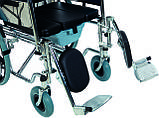 Коляска інвалідна, багатофункціональна, із санітарним обладнанням, без двигуна (Golfi-4), фото 9