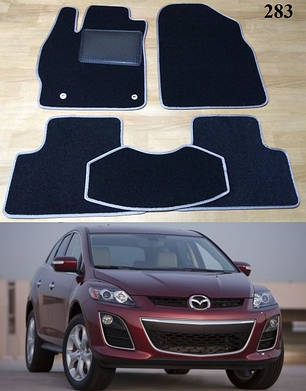 Ворсові килимки на Mazda CX-7 '06-12, фото 1