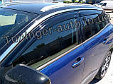 Дефлектори вікон, Вітровики Peugeot 3008 2017- (HIC/Тайвань), фото 6