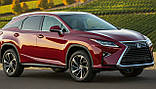 Дефлектори вікон із хром молдингом, Вітровики Lexus RX 2015- (HIC/Тайван), фото 8