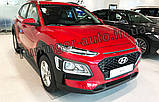 Хром накладки на фари Hyundai Kona 2017- (Autoclover D879), фото 2