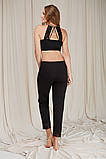 Топ для вагітних і годування чорний, фото 2