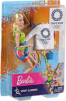 Лялька Барбі Альпіністка Олімпійські ігри — Barbie Olympic Games Tokyo 2020 GJL75, фото 6