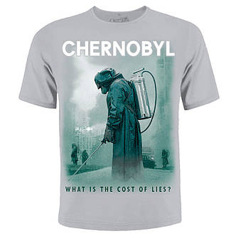 Футболка ЧОРНОБИЛЬ What is the Cost of Lies, фото 2