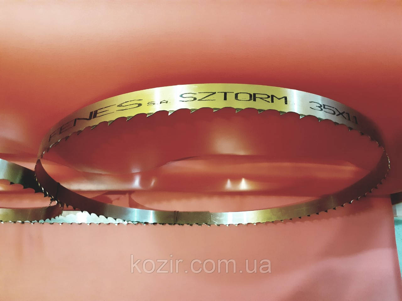 Стрічкові пили для дерева Fenes Sztorm. Стрічкове полотно. Стрічкові пили. Пиляльні полотна для пилорам