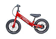 Беговел дитячий Scale Sports 12" Червоний колір (Надувні колеса, Ручна гальма на заднє колесо), фото 2