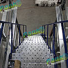 Сходи металеві складські Н 2500 мм, драбина для складських стелажів, фото 8